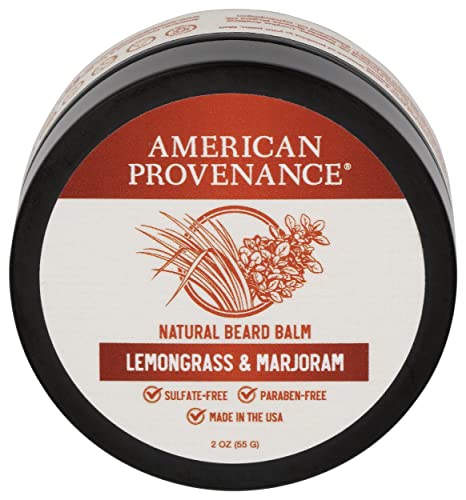American Provenance Premium Natural Beard and Mustache Balm for Men…